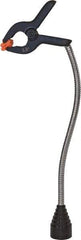 Mag-Mate - 31.75mm Long x 4" Wide x 330.2mm High Magnetic Indicator Base with Holders - 1-1/8" Base Diam, 20 Lb Magnetic Pull, 203.2mm Rod Length, Flexible Arm - Exact Tool & Supply