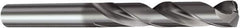 Sandvik Coromant - 17.07mm 140° Solid Carbide Screw Machine Drill Bit - TiAlN Finish, Right Hand Cut, 73mm Flute Length, 123mm OAL, Straight Shank - Exact Tool & Supply