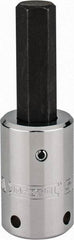 Proto - 1/2" Drive, 5/8" Hex Bit Socket - 4" OAL, 2" Bit Length, Tethered - Exact Tool & Supply