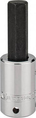 Proto - 1/2" Drive, 17mm Hex Bit Socket - 4" OAL, 2" Bit Length, Tethered - Exact Tool & Supply