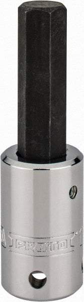 Proto - 1/2" Drive, 14mm Hex Bit Socket - 3-41/64" OAL, 1-7/8" Bit Length, Tethered - Exact Tool & Supply