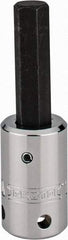 Proto - 1/2" Drive, 1/2" Hex Bit Socket - 3-5/8" OAL, 1-7/8" Bit Length, Tethered - Exact Tool & Supply