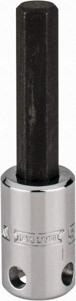 Proto - 3/8" Drive, 9mm Hex Bit Socket - 2-23/32" OAL, 1-5/8" Bit Length, Tethered - Exact Tool & Supply