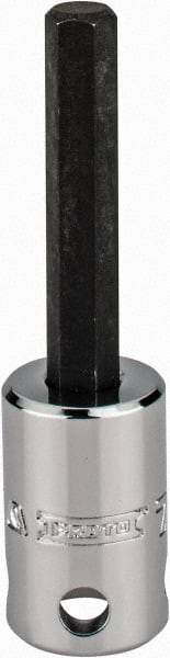Proto - 3/8" Drive, 7mm Hex Bit Socket - 2-23/32" OAL, 1-5/8" Bit Length, Tethered - Exact Tool & Supply