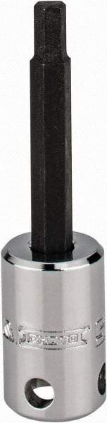 Proto - 3/8" Drive, 5mm Hex Bit Socket - 2-23/32" OAL, 1-5/8" Bit Length, Tethered - Exact Tool & Supply