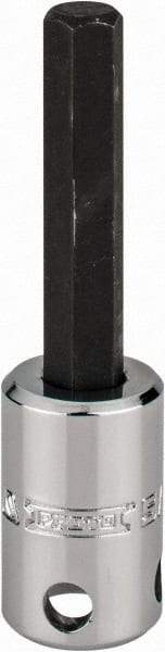 Proto - 3/8" Drive, 5/16" Hex Bit Socket - 2-23/32" OAL, 1-5/8" Bit Length, Tethered - Exact Tool & Supply