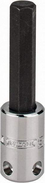 Proto - 3/8" Drive, 3/8" Hex Bit Socket - 2-23/32" OAL, 1-5/8" Bit Length, Tethered - Exact Tool & Supply
