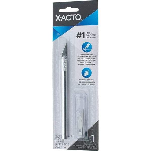 Elmer's - Knife Sets - #1 KNIFE W/5 #11 BLDS XACTO KNIFE SET - Exact Tool & Supply