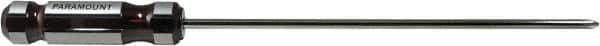 Paramount - #2, 14-9/16" OAL, Standard Phillips Screwdriver - 10" Blade Length, Round Shank, Acetate Handle - Exact Tool & Supply