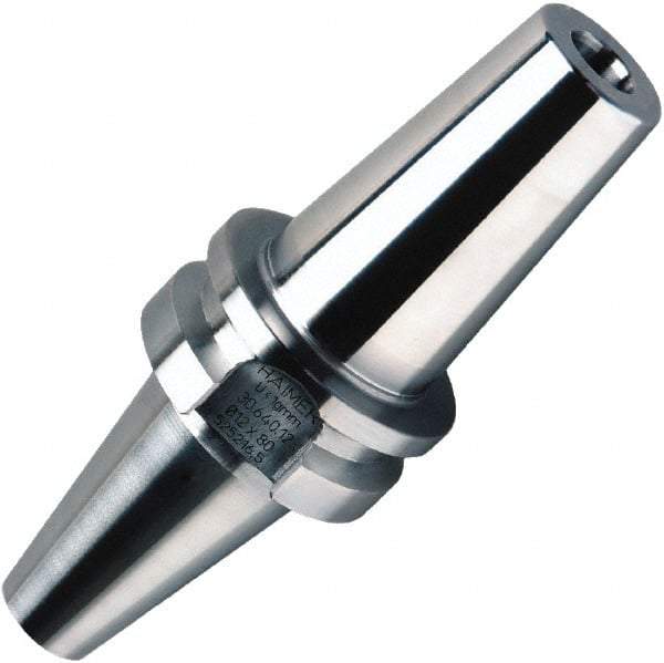 HAIMER - 4mm Hole Diam, BT30 Taper Shank Shrink Fit Tool Holder & Adapter - 60mm Projection, 10mm Nose Diam, 12mm Clamping Depth, 25,000 RPM - Exact Tool & Supply