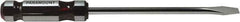 Paramount - Standard Slotted Screwdriver - Round Shank, Acetate Handle - Exact Tool & Supply
