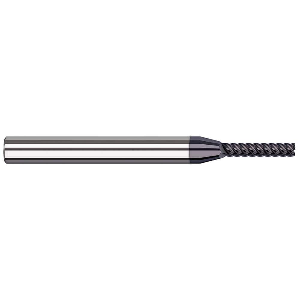 Harvey Tool - 5/64", 13/32" LOC, 1/8" Shank Diam, 2-1/2" OAL, 5 Flute Solid Carbide Square End Mill - Exact Tool & Supply