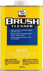 Klean-Strip - 1 Qt Brush Cleaner - 24 gL VOC Content, Comes in Metal Can - Exact Tool & Supply
