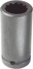 Proto - 3/4" Drive 35mm Deep Impact Socket - 12 Points, 3-1/2" OAL - Exact Tool & Supply