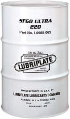 Lubriplate - 55 Gal Drum, Synthetic Gear Oil - 8°F to 420°F, 1088 SUS Viscosity at 100°F, 210 SUS Viscosity at 210°F, ISO 220 - Exact Tool & Supply