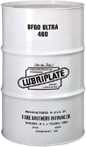 Lubriplate - 55 Gal Drum, Synthetic Gear Oil - 10°F to 380°F, 2143 SUS Viscosity at 100°F, 211 SUS Viscosity at 210°F, ISO 460 - Exact Tool & Supply