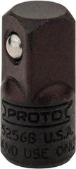Proto - 3/8 Male 1/4 Female Drive Adapter - 31/32" OAL - Exact Tool & Supply