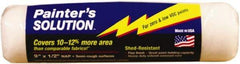 Wooster Brush - 1/2" Nap, 9" Wide Paint Roller Cover - Semi-Rough Texture, Woven - Exact Tool & Supply