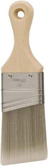 Wooster Brush - 2" Angled Synthetic Sash Brush - 2-11/16" Bristle Length, 3.31" Wood Short Handle - Exact Tool & Supply