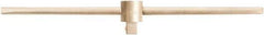 Ampco - 3/4" Drive Socket Sliding T-Handle - 18" OAL, Aluminum Bronze Finish - Exact Tool & Supply
