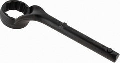 Proto - 2-3/8" 12 Point Pull Wrench - Single End, 13-3/4" OAL, Steel, Black Finish - Exact Tool & Supply