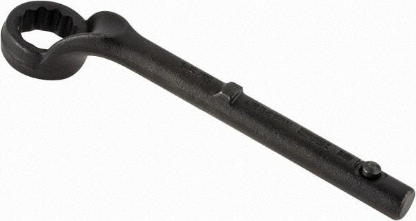 Proto - 1-5/16" 12 Point Pull Wrench - Single End, 10-13/16" OAL, Steel, Black Finish - Exact Tool & Supply