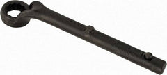 Proto - 1-1/8" 12 Point Pull Wrench - Single End, 10-11/16" OAL, Steel, Black Finish - Exact Tool & Supply