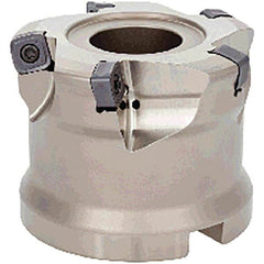 Tungaloy - 5" Cut Diam, 1-1/2" Arbor Hole, Indexable High-Feed Face Mill - Exact Tool & Supply