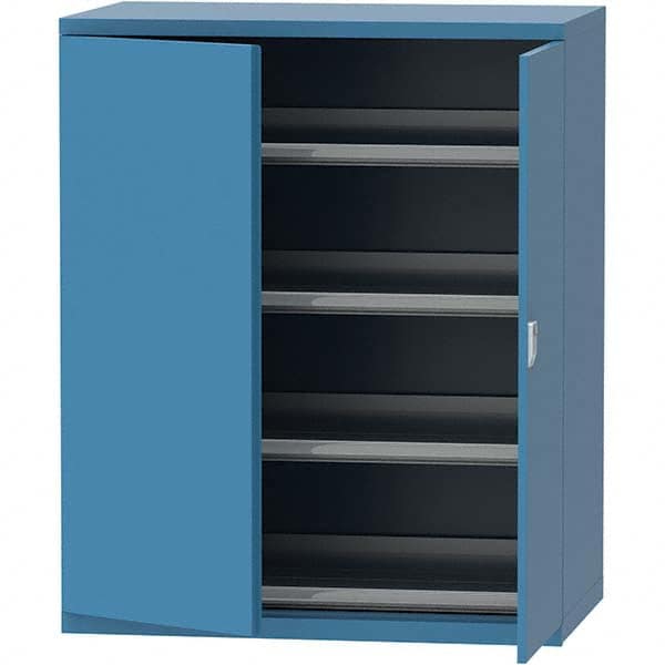 LISTA - 159 Compartment Bright Blue Steel Modular Storage Cabinet - Exact Tool & Supply