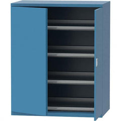 LISTA - 159 Compartment Bright Blue Steel Modular Storage Cabinet - Exact Tool & Supply