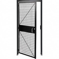 Folding Guard - Temporary Structure Doors Type: Hinged Door Width (Feet): 3 - Exact Tool & Supply