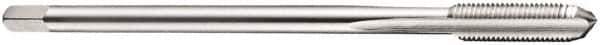 DORMER - M36x3.00 Metric Fine 6H 4 Flute Bright Finish Cobalt Straight Flute Machine Tap - Bottoming, Right Hand Thread, 200mm OAL, 55mm Thread Length, Oversize - Exact Tool & Supply