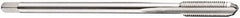 DORMER - M28x1.50 Metric Fine 6H 4 Flute Bright Finish Cobalt Straight Flute Machine Tap - Bottoming, Right Hand Thread, 140mm OAL, 28mm Thread Length, Oversize - Exact Tool & Supply