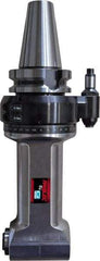 Parlec - Right Angle Milling Head - CAT40 Spindle Taper, Compatible with CNC Machine, Includes Grease, Instructions, Stop Block and Wrenches - Exact Tool & Supply
