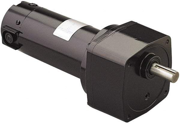 Leeson - 180 Volt, 500 RPM, 5:1 Gear Ratio, Parallel Gearmotor - 34 Frame, 25 Torque, TENV Enclosure - Exact Tool & Supply
