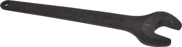 Facom - 30mm Standard Service Open End Wrench - 10-1/4" OAL, Single End, Black Finish, 15° Head Angle - Exact Tool & Supply
