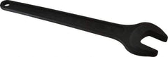 Facom - 38mm Standard Service Open End Wrench - 12-19/32" OAL, Single End, Black Finish, 15° Head Angle - Exact Tool & Supply