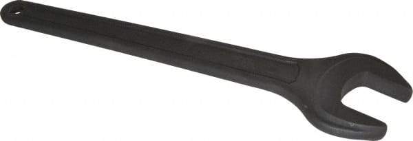 Facom - 41mm Standard Service Open End Wrench - 13-3/8" OAL, Single End, Black Finish, 15° Head Angle - Exact Tool & Supply