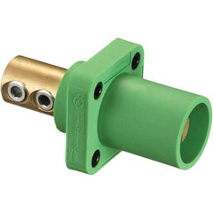 Hubbell Wiring Device-Kellems - Single Pole Plugs & Connectors Connector Type: Male End Style: Male - Exact Tool & Supply
