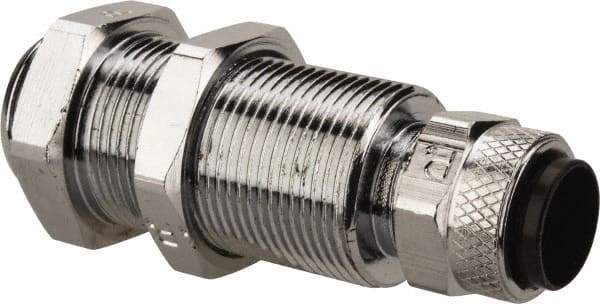 Parker - 3/8" OD, Bulkhead Coupler Body - 150 Max Working psi, 0 to 150°F, - Exact Tool & Supply