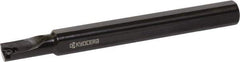 Kyocera - Internal Thread, Right Hand Cut, 3/4" Shank Width x 0.71" Shank Height Indexable Threading Toolholder - 7.09" OAL, Various Insert Compatibility, SIN Toolholder - Exact Tool & Supply