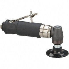 Dynabrade - 4" Max Disc, 12,000 RPM, Pneumatic Handheld Disc Sander - 39 CFM, 1/4 NPT Inlet, 0.7 hp, 90 psi - Exact Tool & Supply