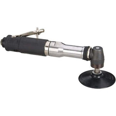 Dynabrade - 4" Max Disc, 12,000 RPM, Pneumatic Handheld Disc Sander - 40 CFM, 1/4 NPT Inlet, 0.7 hp, 90 psi - Exact Tool & Supply