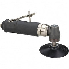 Dynabrade - 3" Max Disc, 18,000 RPM, Pneumatic Handheld Disc Sander - 41 CFM, 1/4 NPT Inlet, 0.7 hp, 90 psi - Exact Tool & Supply