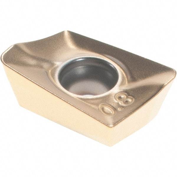 Ingersoll Cutting Tools - BOMT09T308 Grade IN2505 Carbide Milling Insert - TiAlN/TiN Finish - Exact Tool & Supply