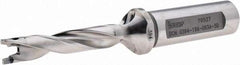 Iscar - 0.394" to 0.409" Diam, 5xD, 1.96" Max Depth, 5/8" Shank Diam, 4-1/2" OAL, Replaceable-Tip Drill - FCP, ICK, ICK-2M, ICM, ICP, iCP-2M Insert, 63105472 Toolholder, Series SumoCham - Exact Tool & Supply