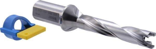 Iscar - 29/32" to 0.941" Diam, 5xD, 4.53" Max Depth, 1-1/4" Shank Diam, 8.32" OAL, Replaceable-Tip Drill - FCP, ICK, ICK-2M, ICM, ICP, iCP-2M Insert, 63105779 Toolholder, Series SumoCham - Exact Tool & Supply