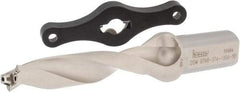 Iscar - 3/4 to 0.783" Diam, 5xD, 3.74" Max Depth, 1" Shank Diam, 6-3/4" OAL, Replaceable Tip Drill - IDK, IDM, IDN, IDP Insert, DSM Toolholder, Series ChamDrillJet - Exact Tool & Supply