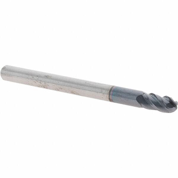 Made in USA - Ball End Mill - Exact Tool & Supply
