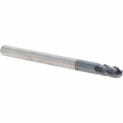 Made in USA - Ball End Mill - Exact Tool & Supply